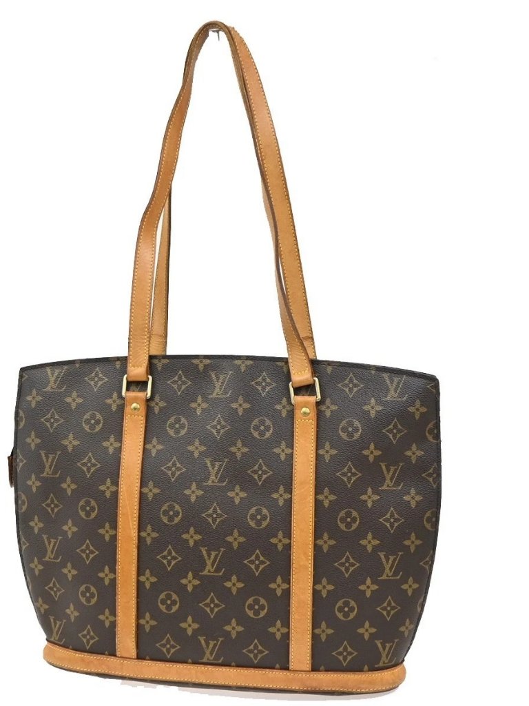 Louis Vuitton Babylone Shoulder Bag Monogram Leather Brown France M51102 83kc699